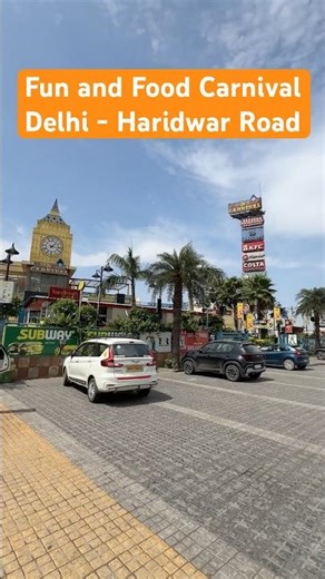 Fun & Food Carnival 🎡 Delhi–Haridwar Road | Full Masti, Food & Rides 🍔🔥