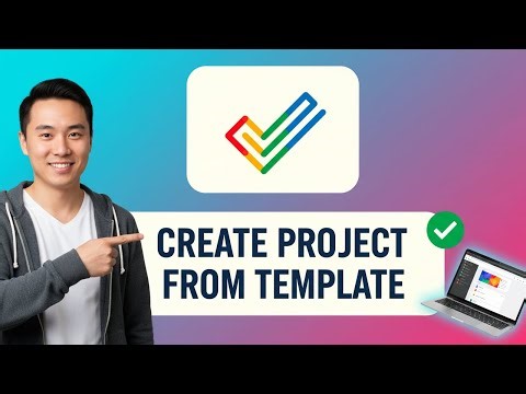 How to CREATE A PROJECT FROM A TEMPLATE in Zoho Projects (Step by Step) 2025