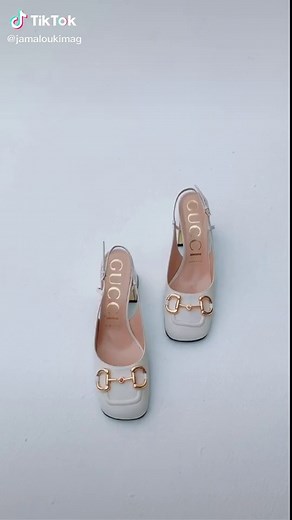 Vintage Style with Gucci Slingback Pumps