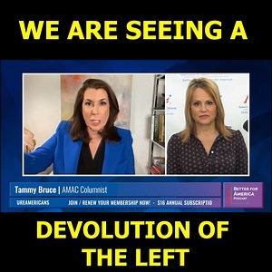 "We are seeing a devolution of the left." - @tammybrucemedia Full Episode:https://amac.us/better-for-america-podcast-exposing-manipulation-around-roe-with-tammy-bruce/ #AMACforAmerica #BFAPodcast | AMAC - The Association of Mature American Citizens