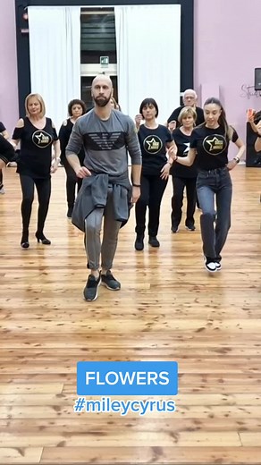 Miley Cyrus Flowers Line Dance Challenge: Buy Myself Flowers