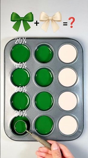 “Green & Cream Blend Palette | Soft Organic Color Mixing for Aesthetic Art” #colormixing #colormix