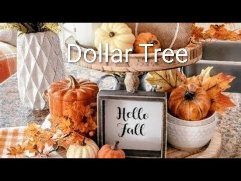 DOLLAR TREE FALL FINDS || SHOP WITH ME