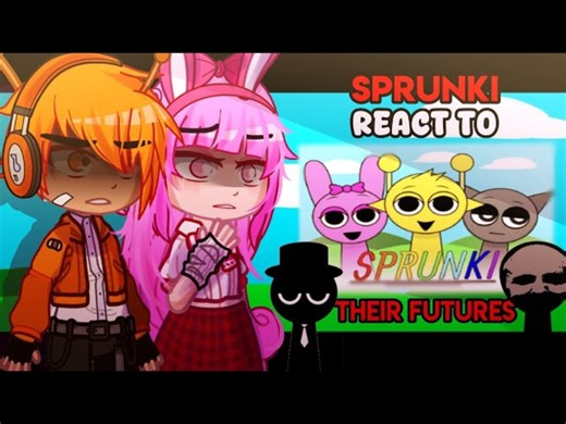 Sprunki react to THEIR FUTURE•__ part 1_2 __ SYNTAX_ERROR