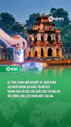 63 Tỉnh Thành Cùng Đưa Tiger Coolpack 250ml Vào Cuộc Vui