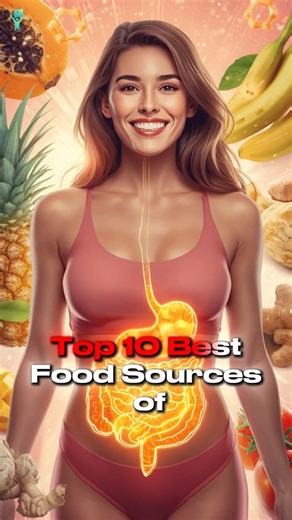 Top 10 Best Food Sources of Enzymes To Boost Gut Health Naturally! #guthealth #digestionsupport