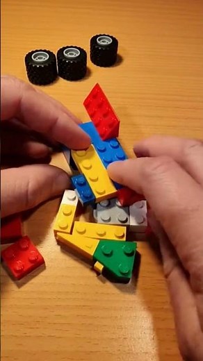Building a Miniature LEGO Train Step-by-Step 🚂