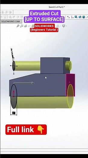SolidWorks 3D Modeling for Beginners in 60s 🚀