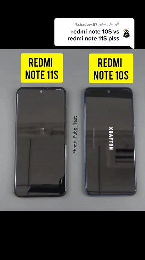 Redmi Note 11S vs Redmi Note 10S PUBG Test