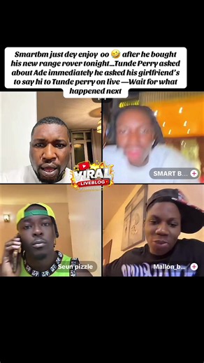 #viralliveblog #smartbmandade #trending #seunpizzleandtundeperry #fyp