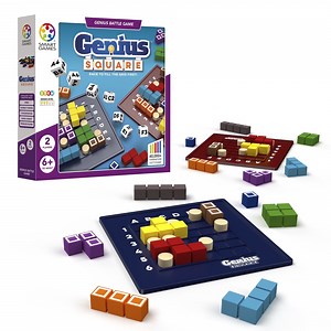 The Genius Square – Game of the Year Award Winner! 60000+ Solutions In a Fast and Fun, 2-Player, Roll the Dice and Race to Solve the Puzzle Game. - Walmart.com