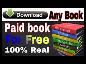How to Download Paid Books For Free ?