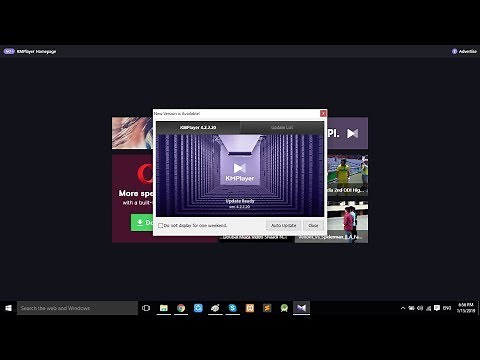 How to Disable Auto update in KM Player