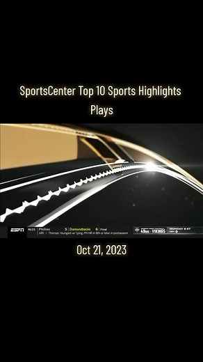 SportsCenter Top 10 Sports Highlights Plays Oct 21, 2023