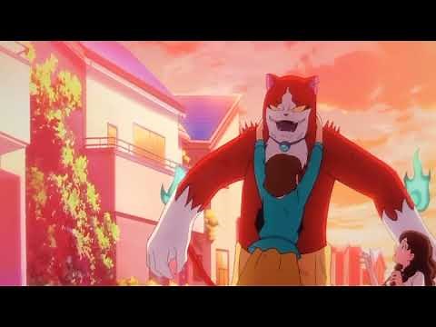 妖怪ウォッチシャドウサイド第１１話 ジバニャン エミ 会話シーン
