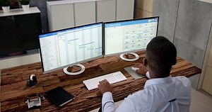 Gantt Chart Calendar Schedule On Multiple Computers