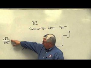 Combination Waste & Vents