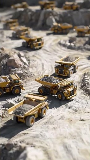 RC Dump Trucks: Non-Stop Hauling at the Miniature Mine! 🚛💨