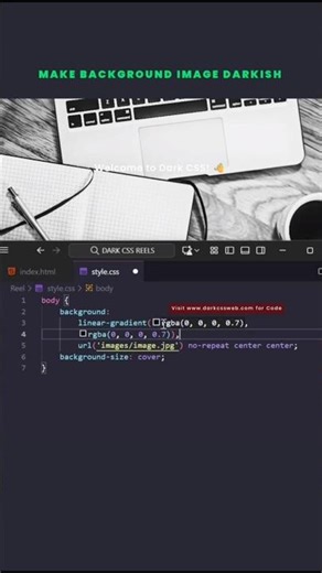 Image background fixed..#trending #coding #shorts #viral #css #newyear #2025 #tech ‪@TechnicalGuruji‬
