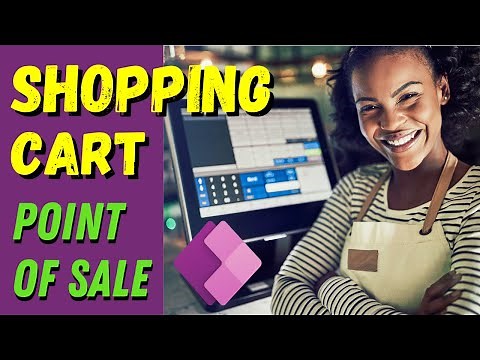 Power Apps Shopping Cart / Point of Sale Screen