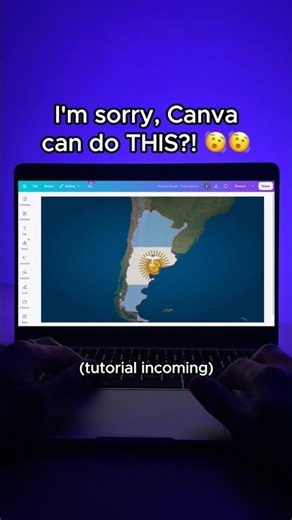 Canva Trick for beginners ✨ #canva #presentation #students