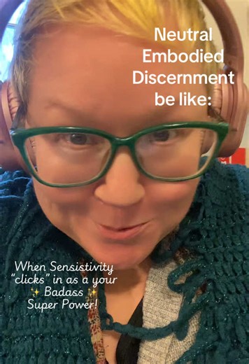 Babes, I spent a lifetime seeing peoples souls and then feeling tricked bc I invested in potential not reality. Oof not a fun lesson (that I literally learned for decades!!! Ha ha). I used to think discernment was “judgmental” now I get that it’s just a steering wheel. I’m excellent at “no thank you”, now. This is especially true while naviagating large systems. The humans “enforcing” old addenda’s are just humans still hooked in. Now discernment is just where to invest and where not too. No har