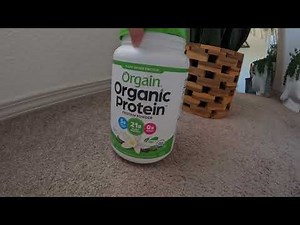 Orgain Organic Vegan Protein Powder (Vanilla Bean) Review | Taste + Mixability Test
