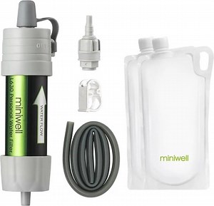 Bealive® Waterfilter - Draagbare waterfilter - Miniwell L630 Draagbare Outdoor... | bol