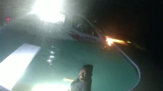 1.2K views · 22 reactions | Police Chase Ends in Pool  | The News Junkie | Facebook