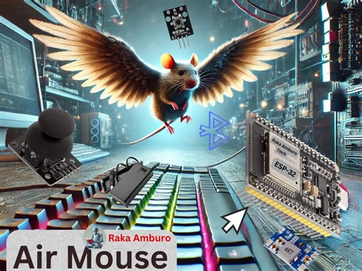 Air Mouse With an ESP32 Board