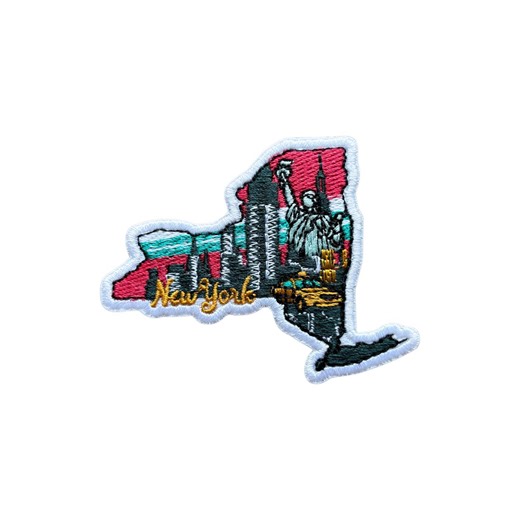 New York State Map Nature 3" Embroidery Travel Patch, Iron On/sew on Fabric Patches for Clothes Backpacks Hat, Traveler DIY Accessories - Etsy Australia