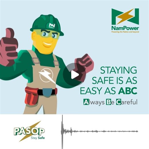 NamPower on Instagram: "Electricity is part of our daily lives, but it's important to recognise its potential risks. Press play and let us know what you hear in the comments. #Pasop #Nampower"