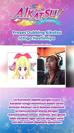 Dubbing Aikatsu Indonesia oleh Kak Lis Kurniasih #aikatsu #bandai #rcti #dubbing #anime
