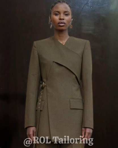 ROL Tailoring on Instagram: "Check this out 🫠 🥰 Jacket illustration Fashion designer Pattern drafting made easy How to draft a jacket How to draft a pattern #illustration #Design #dress #tailor #sewing #beautiful #viralvideo #Illustration #fashion #love #design #funny"