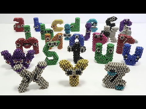 Alphabet Lore Lowercase (A-Z) Magnetic Stopmotion