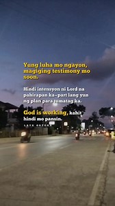 Testimony. #forall #FaithFilledLife #thoughtstoliveby #GodIsWorking #godsplanisperfect Layk Ortega | Faith Ness