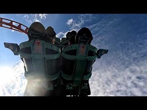 Ice Breaker 4K POV | Multi-Launch & 100° Drop | SeaWorld Orlando