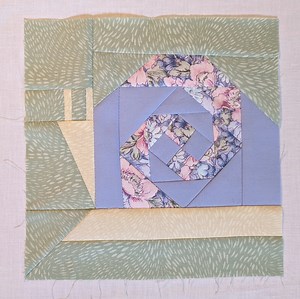 Spiral Snail Shell Pieced Quilt Block Pattern PDF Instant Download - Etsy