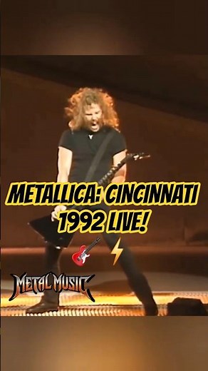 ​Metallica: "Master Of Puppets" Crushing Live In Cincinnati 1992! Peak Thrash Power! #Metallica