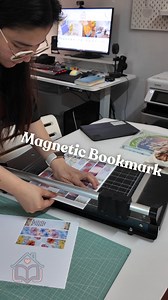 Looking for a beginner-friendly paper product to create? Try magnetic bookmarks! Simple, fast, and profitable. ✨ Comment HOW to learn step-by-step inside Papers to Profits. | Graceful Homeschooling