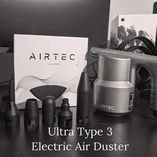 Watch Airtec Ultra Type 3 Electric Air duster on Amazon Live