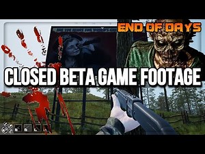 First Gameplay Of End Of Days, Upcoming Open World MMO Survival Zombie Game
