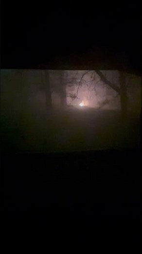 Wild video shows moment blown transformer catches fire during Louisiana storms