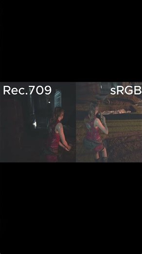 REC.709 Looks Better Than sRGB in RE2 Remake?