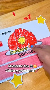 Actividades Educativas de #motricidadfina para trabajar Oficios y Profesiones 🖨👩‍🏫 en el #preescolar #maestra #maestradepreescolar #viralreeĺs #fyp ¿Qué otra profesión te gustaría que comparta en el canal? 👨‍🚒🖨 Te leo en los comentarios 👩‍⚕️🦷 #oficiosyprofesiones | Miss Cris GT