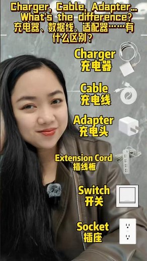 Charger? cable? Adapter? What’s the difference?