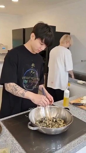 Our cooking master Jungkook