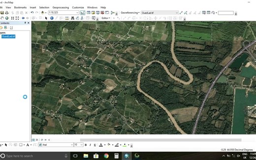 如何将谷歌地球KMZ转换为GeoTIFF图像格式