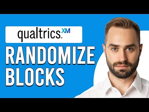 How To Randomize Blocks In Qualtrics (How Do You Randomize The Order Of Entire Blocks In Qualtrics)