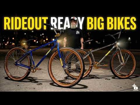 These new complete big BMX bikes are rideout ready!